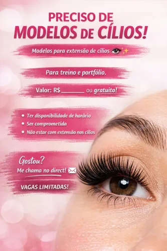 Modelos para cílios 