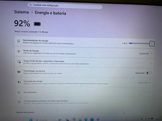 Notebook Core i 5 + 8 Gb de RAM Windows 11