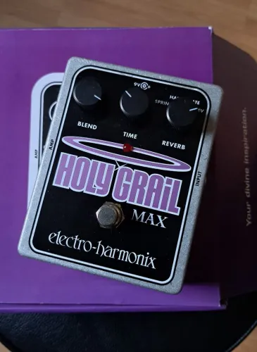 Pedal Electro Harmonix Ehx Holy Grail Max Reverb com Reverse