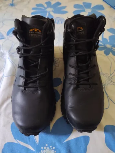 Bota Masculina Bull Terrier Tracker Preta Tam 39 Usada