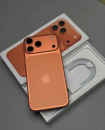 iPhone 17 pro Max laranja 256 GB lacrado 1 ano garantia Apple