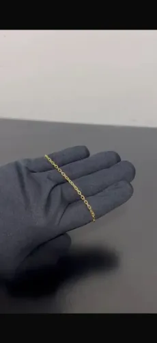 Pulseira banhada a ouro 18