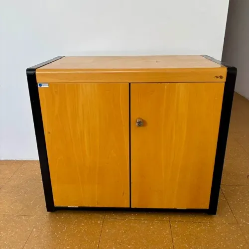 Armário Balcão Baixo Escritório - Madeira Super Resistente E Pesado Premium 86cm