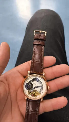 Relógio automático Pateck Philippe turbilhão 