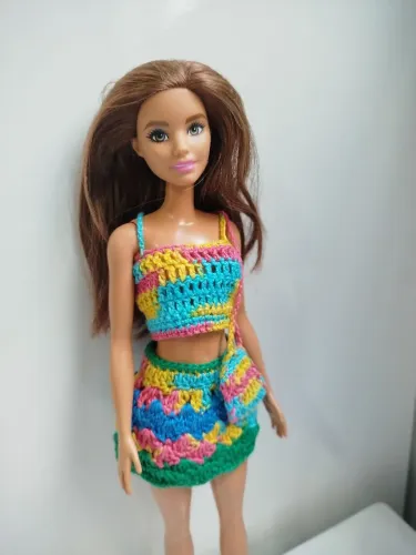 Conjunto de Croche para Barbie
