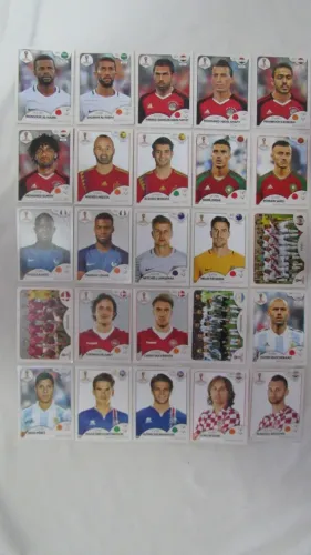 Lote de Figurinhas Copa 2018