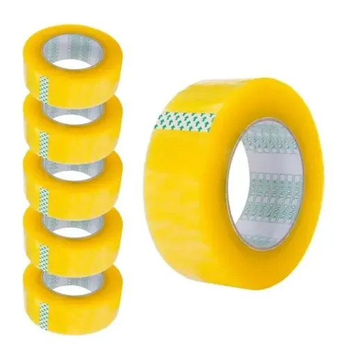 CX FITA ADESIVA 300 MT AMARELA 72 UND 