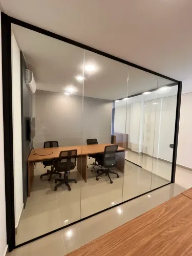 sala de vidro