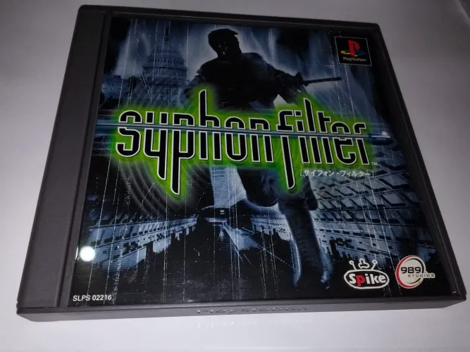 Siphon Filtrer PlayStation original Japonês completo