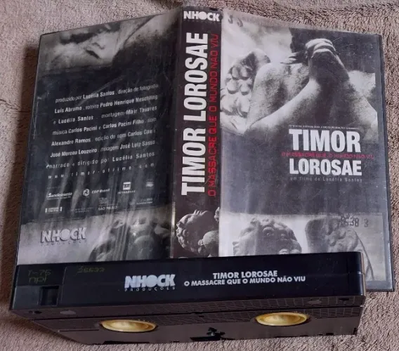 vhs original timor Lorosae - o massacre que o mundo não viu