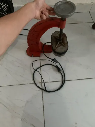 Máquina para fazer remendo quente