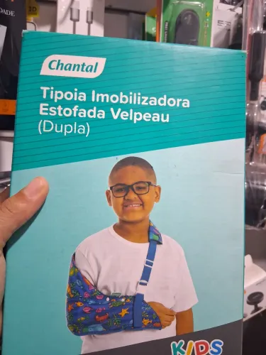 Tipoia Infantil Chantal Velpeau Estofada - Novinha, Nunca Usada!
