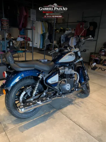 GABRIEL - ROYAL ENFIELD SUPER METEOR 650cc CELESTIAL BLUE - 2026/2027