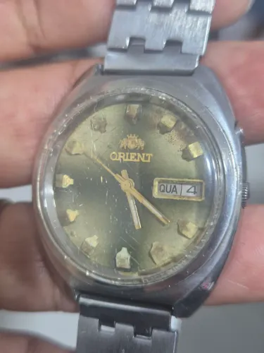 Relógio ORIENT AUTOMÁTICO VINTAGE   -   TODO REVISADO