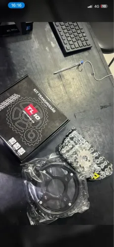 Kit de transmissão para todas as motos a partir de R$70,00