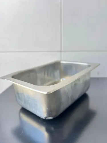 Cuba Buffet aço inox 130mm X 35 X 10