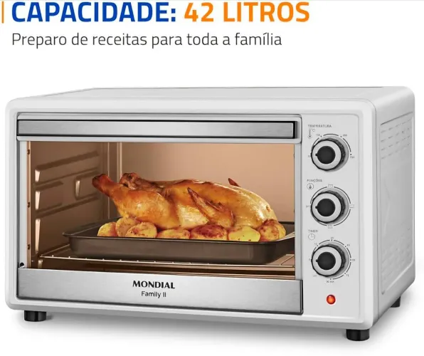 Forno Elétrico 42L zero lacrado