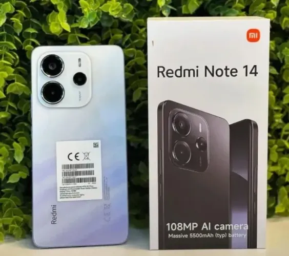 Redmi Note 14 256GB 8GB RAM - Novo Lacrado Versão Global e Entrega Grátis