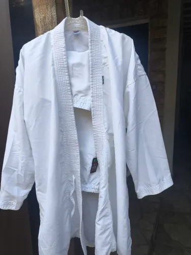 Kimono karatê tamanho 04 adulto G/GG