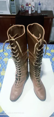 Bota cano alto inverno n° 37