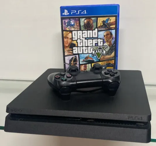 PS4 Slim 1TB Semi Novo Com Garantia