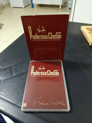 Trilogia O Poderoso Chefão 3 DVDs - Edição Especial Restaurada