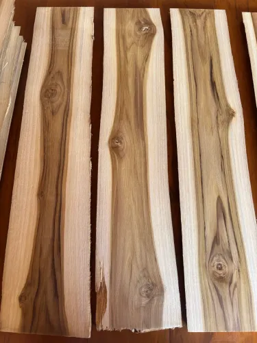 Ripa de madeira teca kit com 2 un 