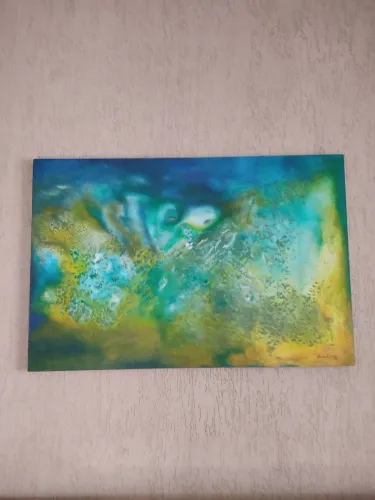Tela Pintada à Mão - Arte Decorativa