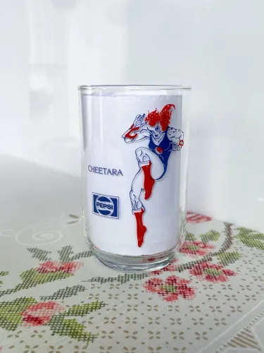 Copo Pepsi Thundercats Cheetara 1986