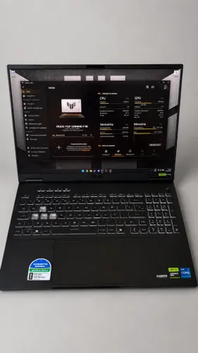 ASUS TUF Gaming F16 | Core i7 + RTX 5060 | 16 GB DDR5 Semi Novo, Garantia e Nota Fiscal!!