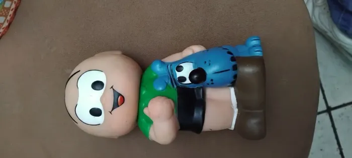 Boneco cebolinha turma da mônica.