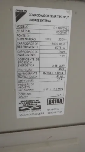 Ar condicionado 