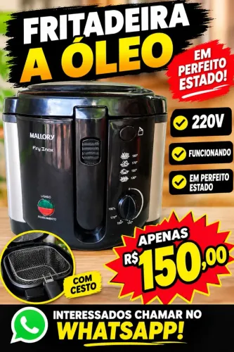 Fritadeira elétrica