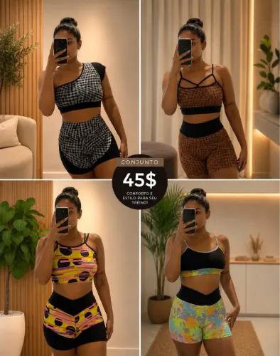 CONJUNTO DE ACADEMIA 45$ cada