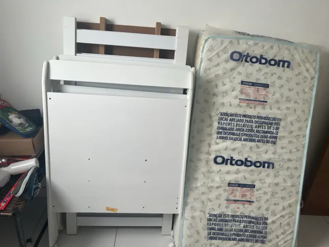 Berço que vira cama infantil 