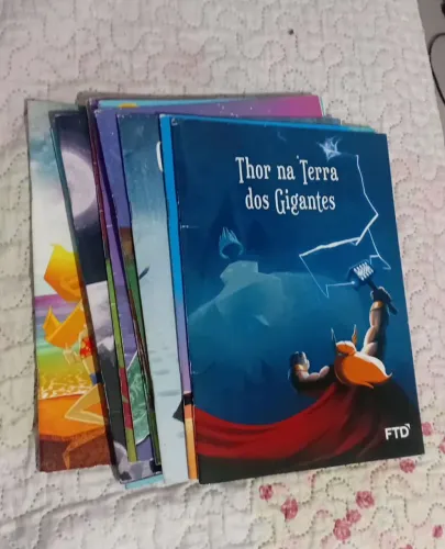 Livros infantis paradidáticos. Editora FTD