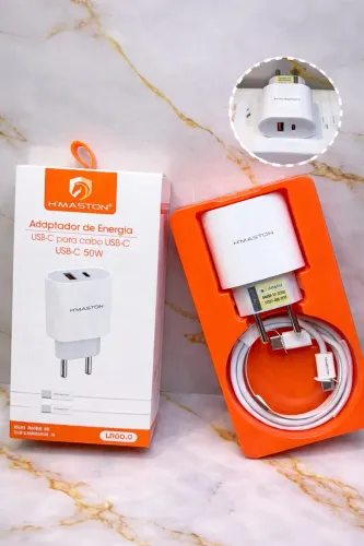 Carregador para iPhone tipo C 15,16 e 17 PRO MAX - ENTREGA A DOMICÍLIO 