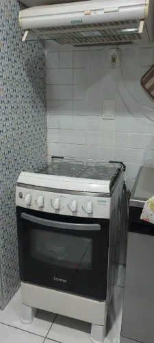 Fogão 4 bocas com acendimento automático Consul com depurador consul