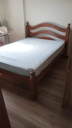 Cama Casal madeira Maciça 