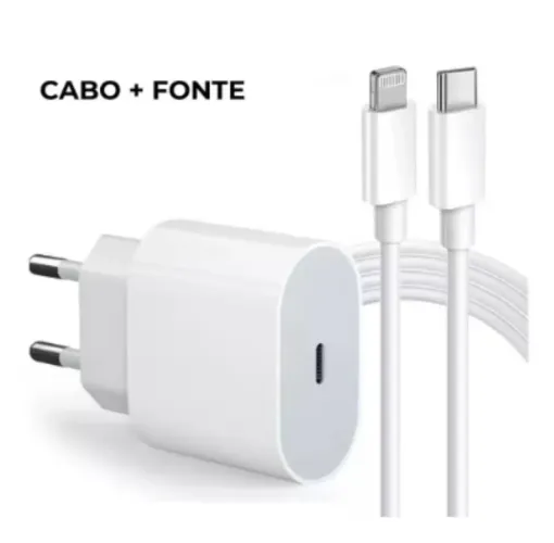 Carregador Completo com Fonte USB Novo