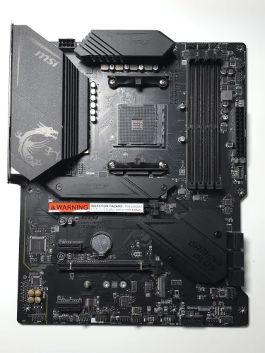 Placa-Mãe MSI MPG B550 Gaming Plus, AMD AM4, ATX, DDR4, Preto -