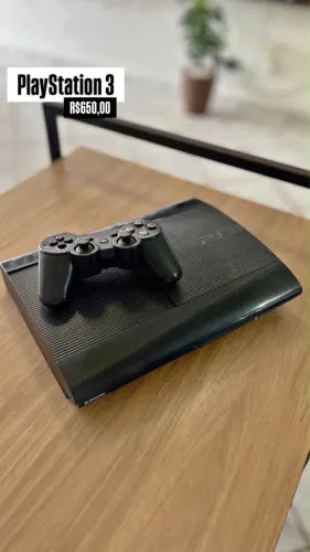 Playstation 3 desbloqueado + 1000 jogos + 1 controle