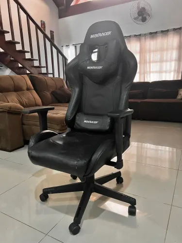 Cadeira Gamer MaxRacer Tactical Black