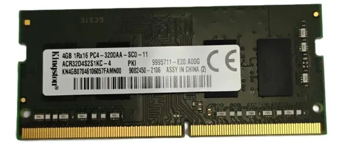 Memória ram ddr4 4gb 3200