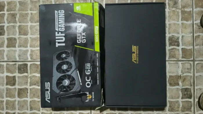 PLACA DE VÍDEO ASUS GEFORCE TUF GAMING 1660 SUPER 6 GIGA 03 COOLLERS