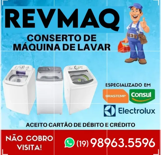 Conserto de máquinas de lavar roupas