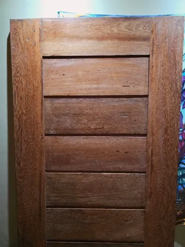 Porta Maciça Madeira De Lei 70x206cm - Nova (Ideal P/ Banheiro e Quarto)