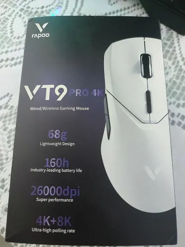 Mouse Gamer Rapoo VT9 Pro 8K White