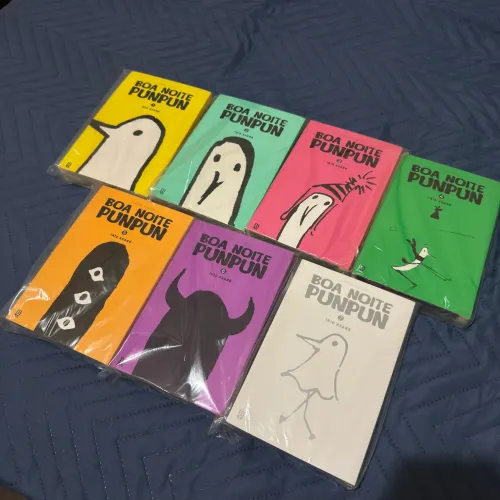 Boa noite punpun coleção COMPLETA 1-7