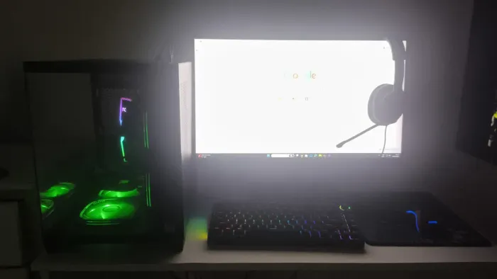 PC Gamer completo  Ryxen 5 5500 e placa de vídeo 3050